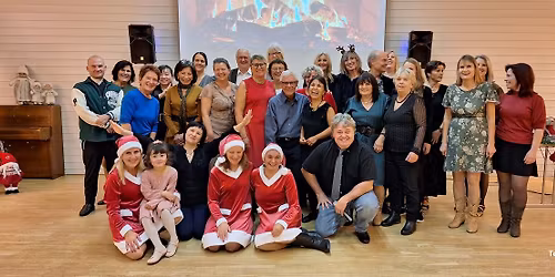 Julebord med Line Dansen. V\u00e5res Dinner & Dance 2025 :)