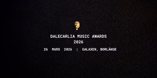 DALECARLIA MUSIC AWARDS 2026