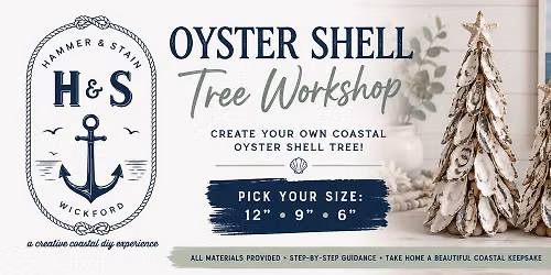 8\/22\/26 11-2pm Coastal Oyster Shell Tree