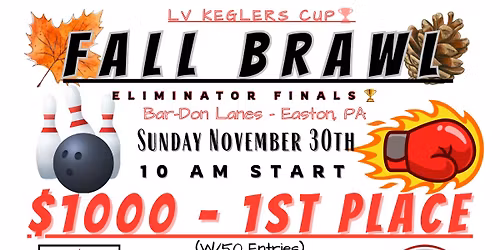 LV KEGLERS CUP FALL BRAWL 