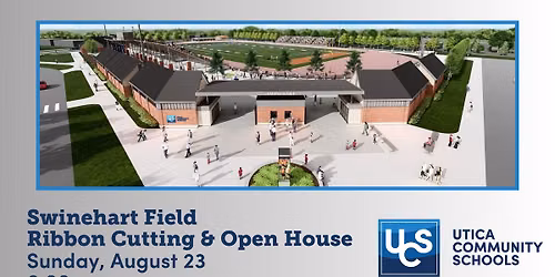 Swinehart Field Ribbon Cutting and Open House