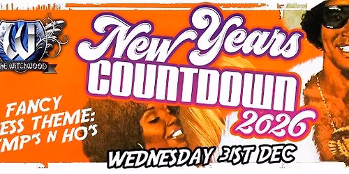 Witchwood New Years Eve Party \u2013 Wednesday Dec 31st