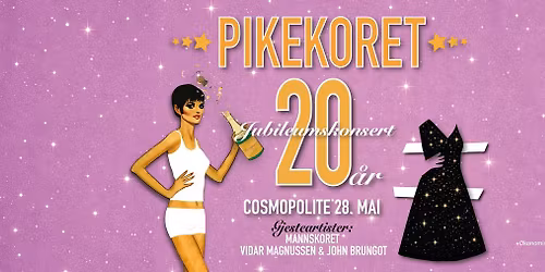 20-\u00e5rsjubileumskonsert -Pikekoret med venner!