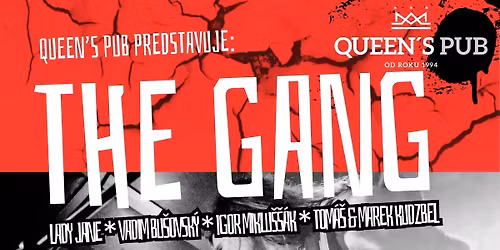 THE GANG - Nefal\u0161ovan\u00fd hard rock
