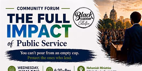 Full Impact of Public Service - A Community Mental Health Forum