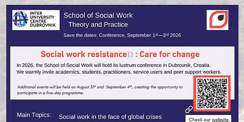 Conference:  Social work resistance   : Care for change