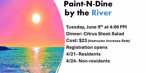 Paint-N-Dine by the River