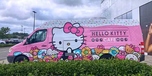 Hello Kitty Cafe Truck East - Paramus Appearance