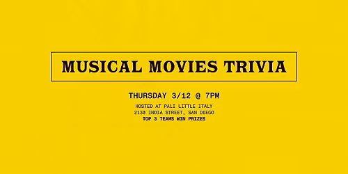Musical Movies Twisted Trivia