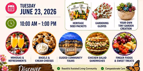 Tour and Garden Workshop! 
