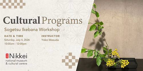 Sogetsu Ikebana Workshop