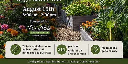 The Live, Laugh, Lettuce Veggie Garden Tour