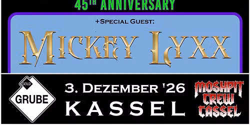PRAYING MANTIS + MICKEY LYXX @ Goldgrube Kassel