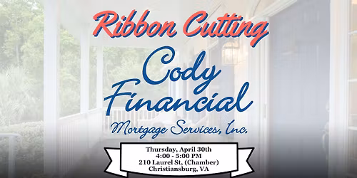 Ribbon Cutting: Cody Financial Mortgage Services
