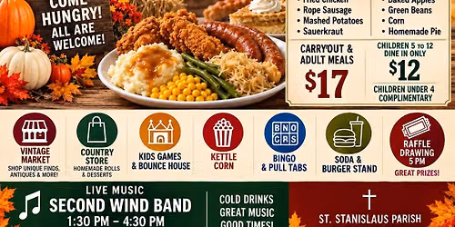 St. Stanislaus Fall Supper