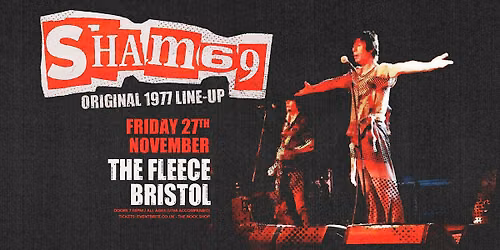Sham 69 \/ Roddy Live at The Fleece Bristol