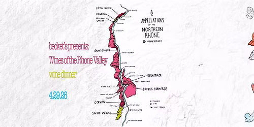 becket's Rhone Valley Wine Dinner