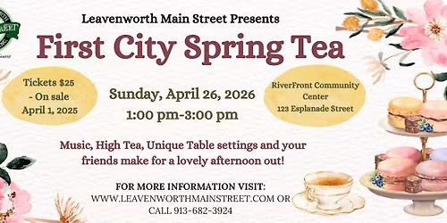 First City Spring Tea