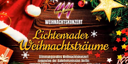 Weihnachtskonzert Lichtenrader Weihnachtstr\u00e4ume