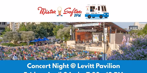 Mister Softee @ Levitt Pavilion Concert Night
