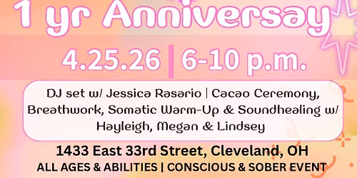 Ecstatic Dance Cleveland One Year Aniversary!
