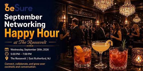 September Networking Happy Hour with beSure!