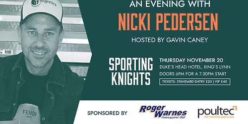 An Evening with Nicki Pedersen