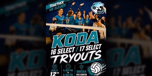 KODA 16 Select & 17 Select Tryouts