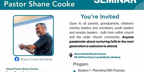 Family Ministry Equipping Seminar