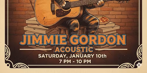 Jimmie Gordon at Fat Cats Pizza