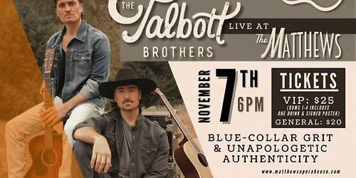 Talbott Brothers at Barnato