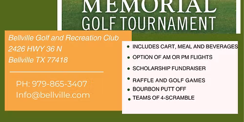 12th Annual John & Grace Mumme Memorial Golf Tournament 