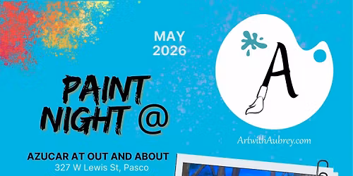 Sip and paint with Art with Aubrey 