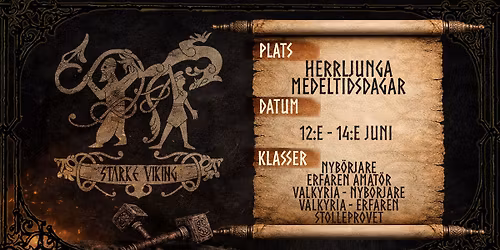 Starke Viking - Herrljunga Medeltidsdagar 2026