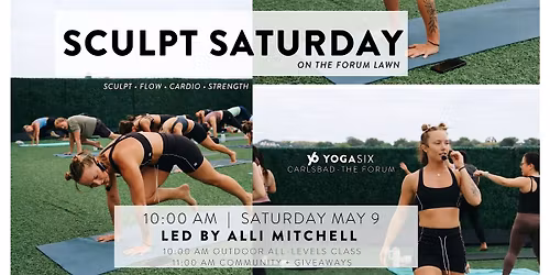 Sculpt Saturday - FREE OUTDOOR FITNESS CLASS