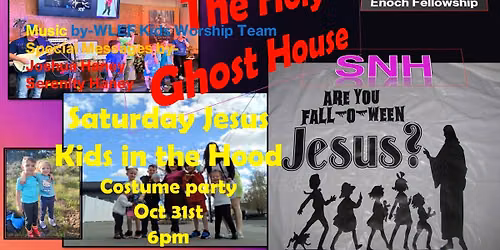 Holy Ghost House Trunk or Treat