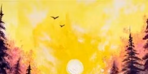 Paint night- Tranquility Falls