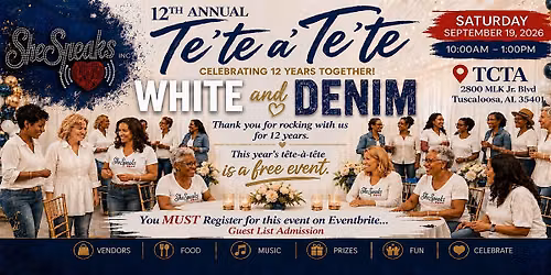 SheSpeaks 12th Annual Te'te a' Te'te Women's Conference