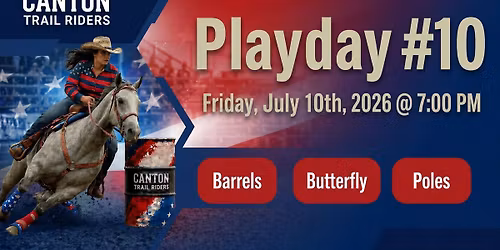 Canton Trail Riders Playday #10