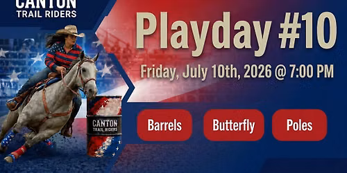 Canton Trail Riders Playday #10