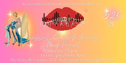 Lipstick Riot Radio presents \u201cBombshells Through the Decades\u201d Pinup Contest