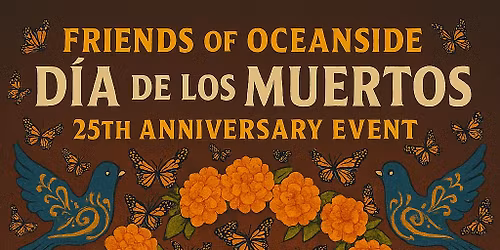 Friends of Oceanside Dia De Los Muertos 25th Car show and Event