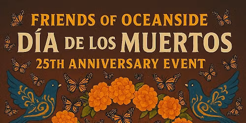 Friends of Oceanside Dia De Los Muertos 25th Car show and Event