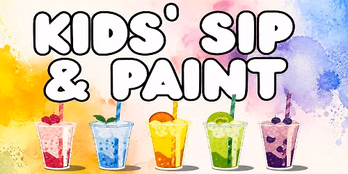 Kids' Sip & Paint (Ages 7-10)