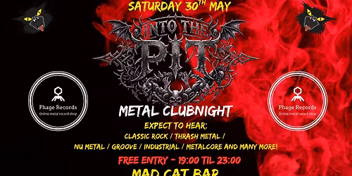 Into The Pit - Metal Night at Mad Cat