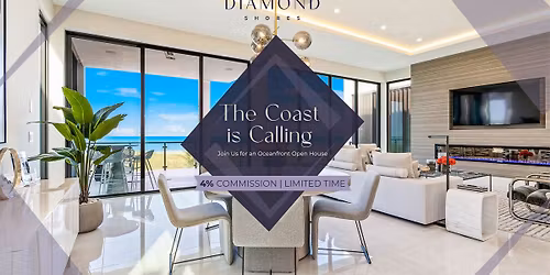 Oceanfront Realtor Open House at Diamond Shores