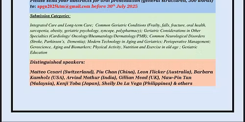 Asia Pacific Geriatric Conference