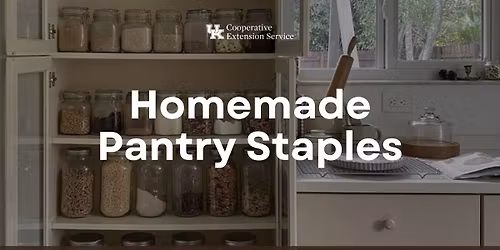 Homemade Pantry Staples