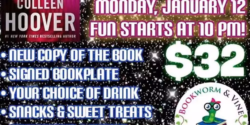 Midnight Release Party for Woman Down by Colleen Hoover! 