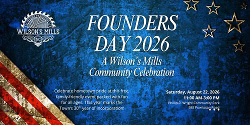 Wilson's Mills Founders Day 2026